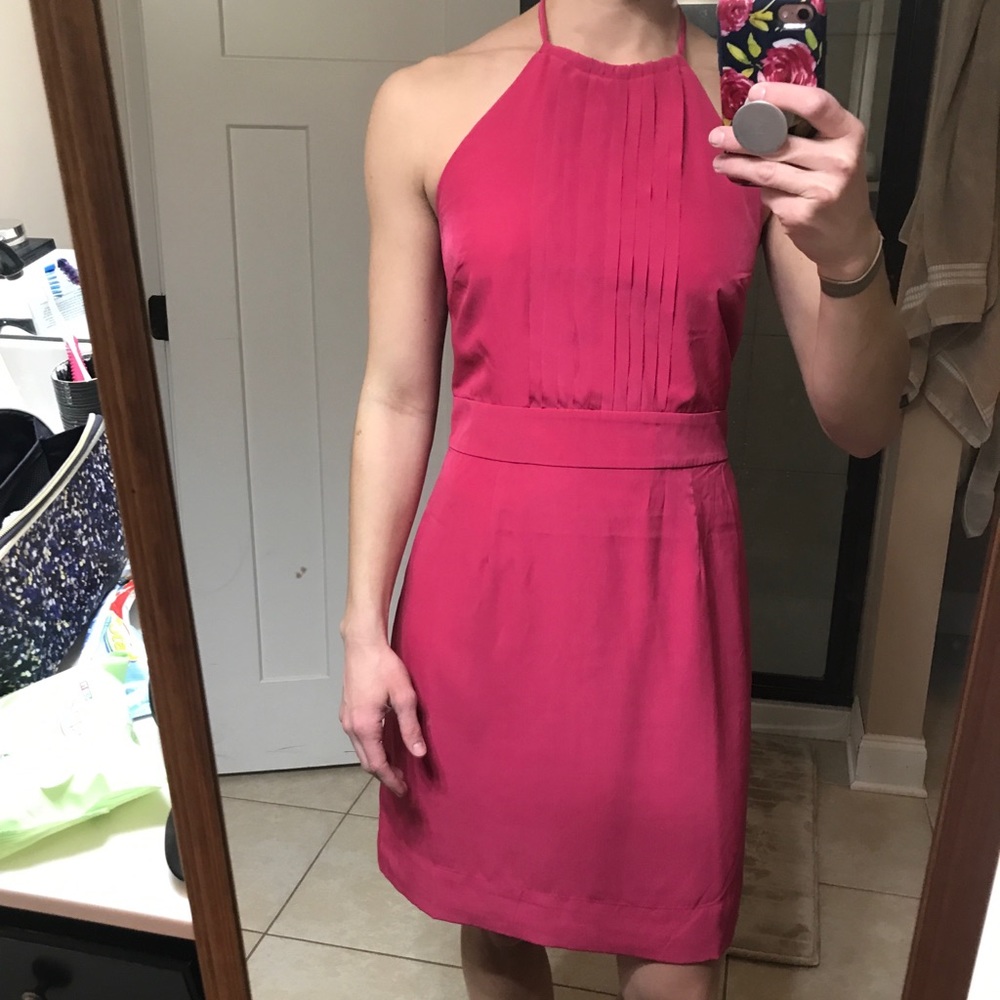 Banana Republic pink dress